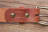 1.25" Full Grain Chestnut Leather Belt